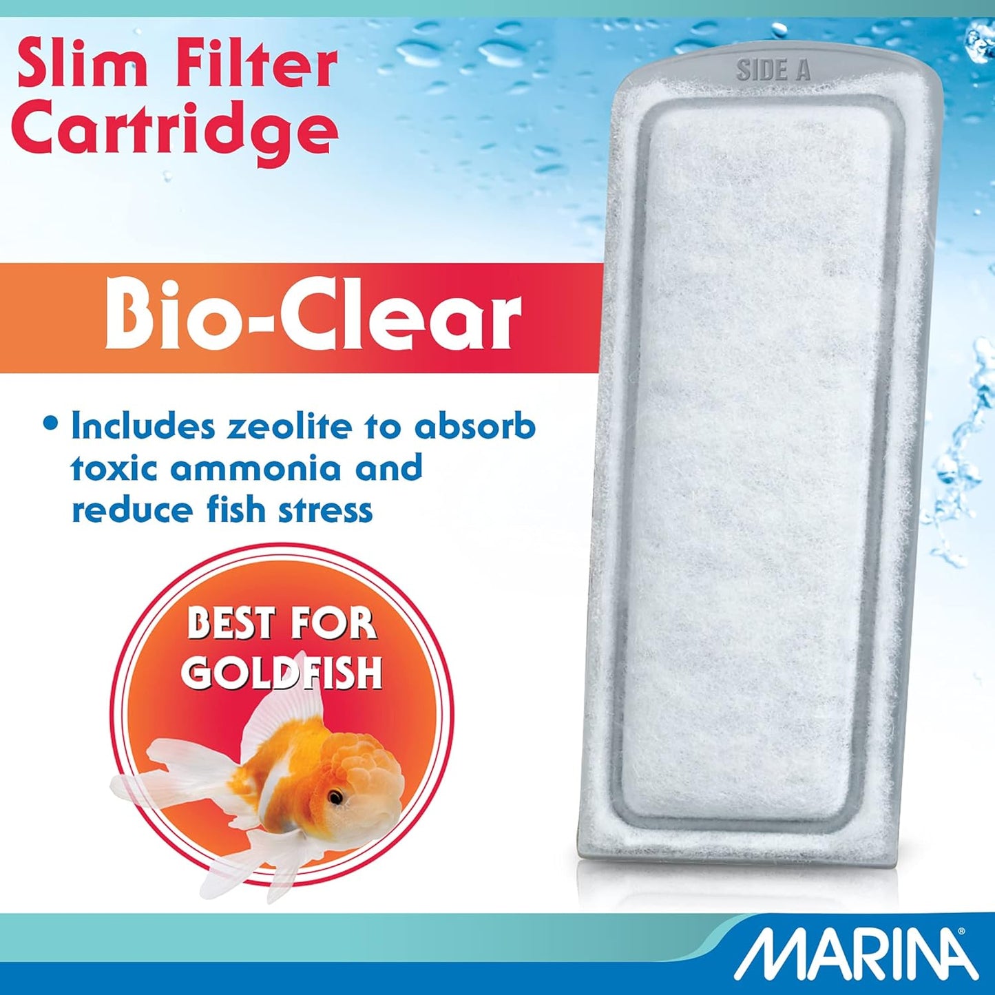 Marina Slim Filter Zeolite Plus Ceramic Cartridge 3 pack
