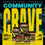 Xtreme Community Crave graphic highlighting nutrition for the entire tank, made in USA