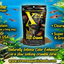 Xtreme NICE Crumbles banner, high-protein color-enhancing 0.5 to 1mm slow-sinking crumble for freshwater fish, made in USA