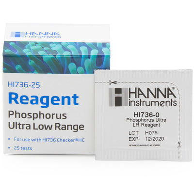 Hanna Instruments 736-25 – Phosphorus Ultra Low Range Reagent Refill – Checker® HC