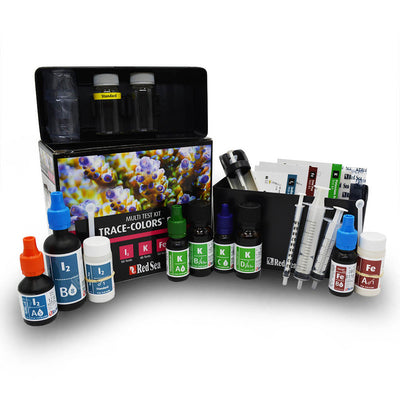 Red Sea Trace Colors PRO - Multi Test Kit Iodine/Potassium/Iron