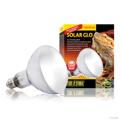 Exo Terra Solar Glo 125W mercury vapor UVB and heat bulb, retail box