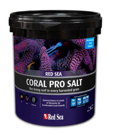 Red Sea Coral Pro Salt Mix 55 gallon bucket for saltwater reef aquariums