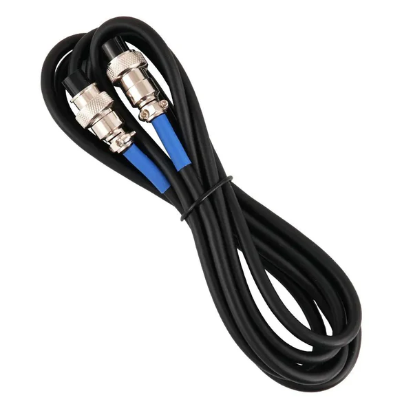 Coiled HYDROS Command Bus Cable - longer length data and power cable for connecting Hydros aquarium controllers and accessories