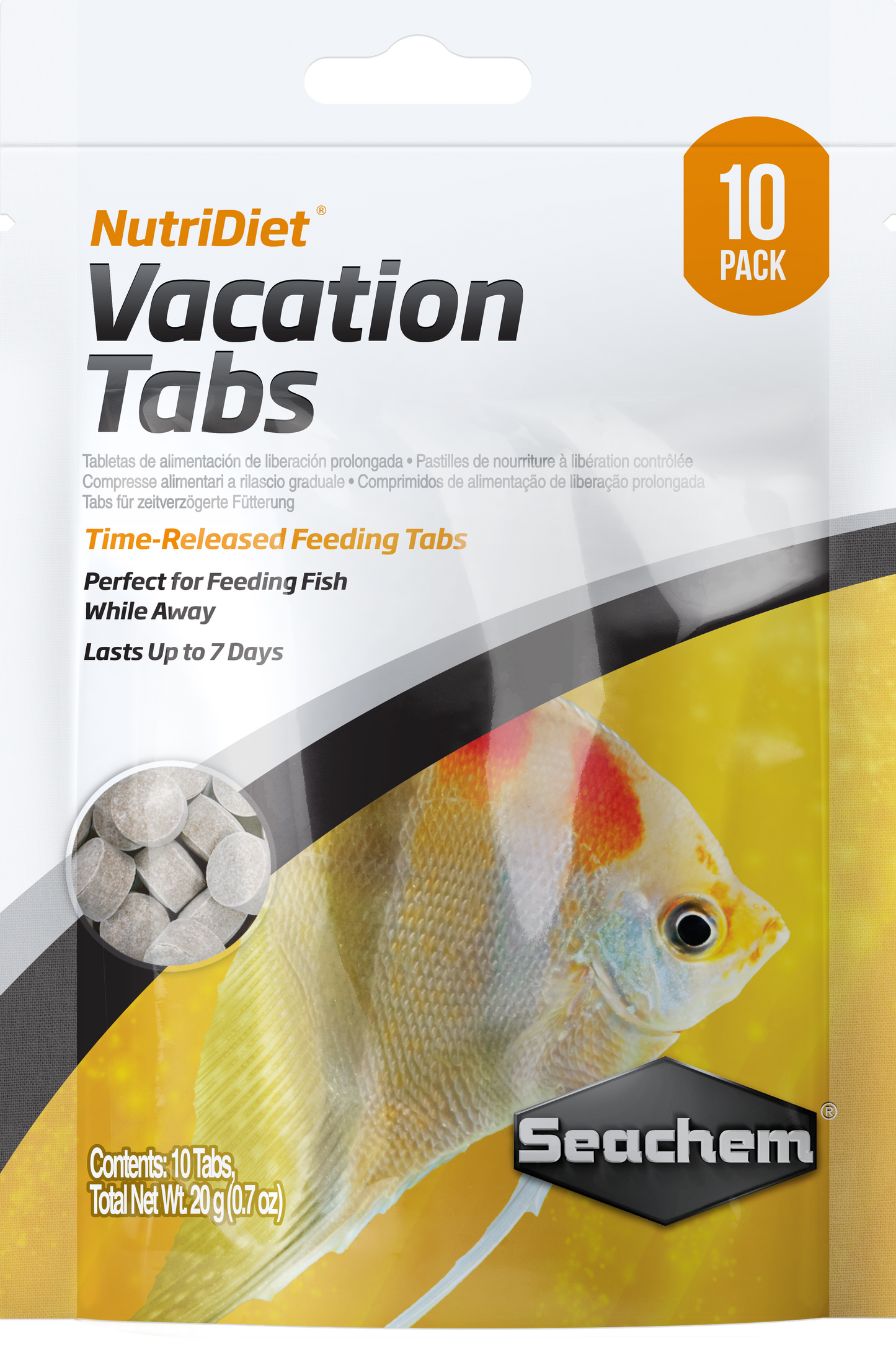 Seachem NutriDiet Vacation Tabs