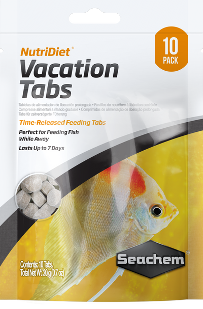 Seachem NutriDiet Vacation Tabs