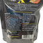 Xtreme So-Fly Crumble pouch back label with ingredients and guaranteed analysis
