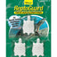 TetraFauna ReptoGuard 3 Count pack of medicated sulfa blocks for aquatic turtle tanks, treats up to 60 gallons