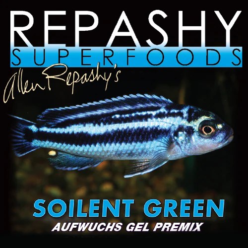 Repashy Soilent Green algae gel food premix for freshwater and marine grazers with mbuna cichlid