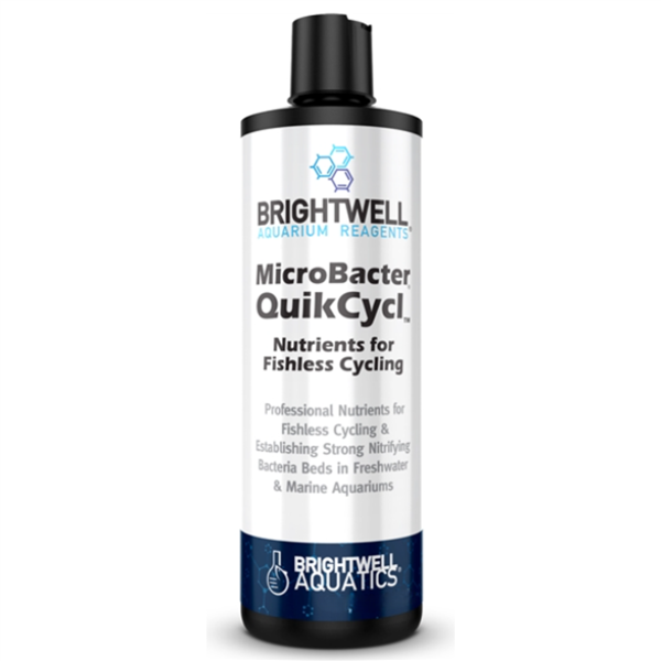 Brightwell Aquatics MicroBacter QuikCycl – Fishless Cycling Nutrient