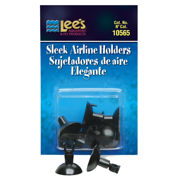 Lee's Sleek Black Airline Holders (6 Pack)