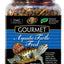 Zoo Med Gourmet Aquatic Turtle Food 6 oz jar, turtle pellets with shrimp, mealworms, and cranberries