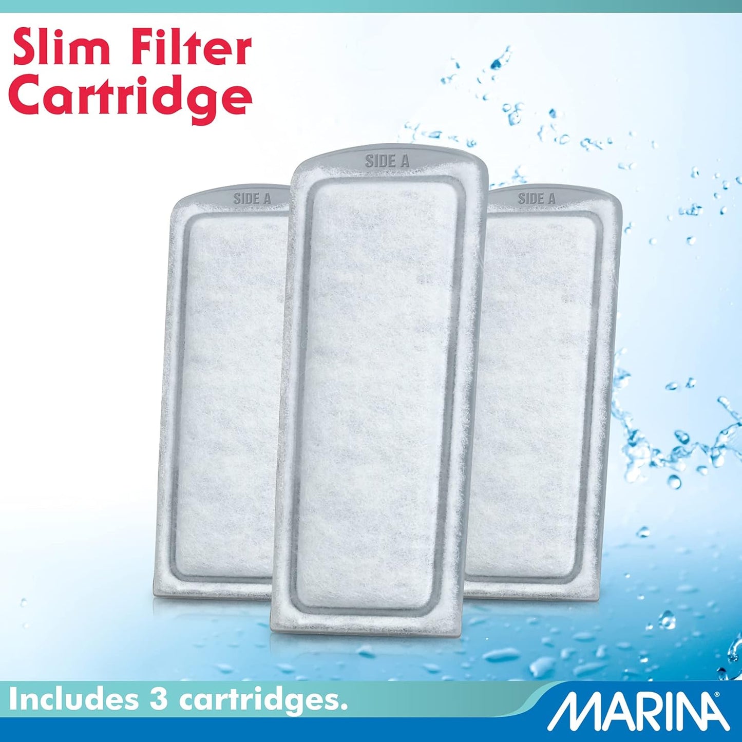 Marina Slim Filter Zeolite Plus Ceramic Cartridge 3 pack