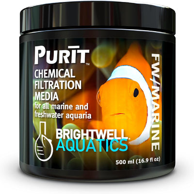 Brightwell Aquatics Purit – Chemical Filtration Media – 500 mL