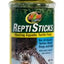 Zoo Med ReptiSticks 1 oz jar, floating food sticks for aquatic turtles, newts, and frogs