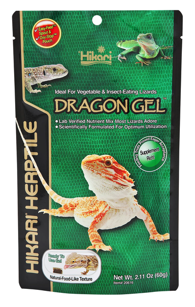 Hikari Dragon Gel ready-to-eat gel food for baby bearded dragons
