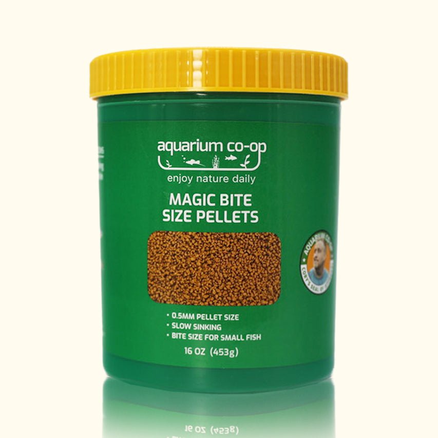 Aquarium Co-Op Magic Bite Size Pellets, 16 oz container