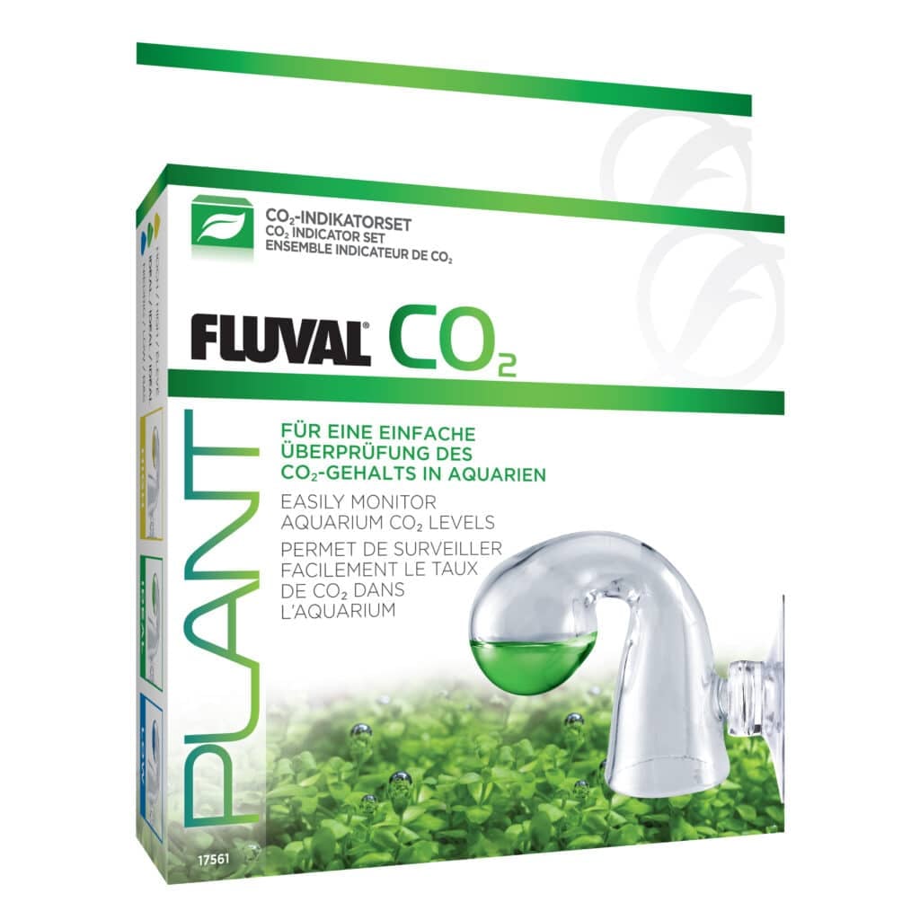 Fluval CO2 Indicator Set retail box, drop-checker CO2 monitor for planted aquariums