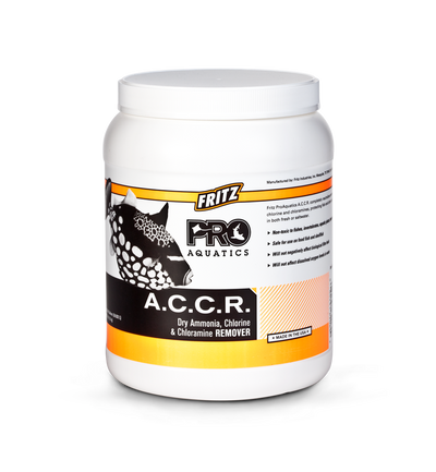 Fritz A.C.C.R. dry ammonia chlorine chloramine remover