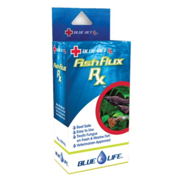 Blue Life Fish Flux Rx box - related antifungal treatment for freshwater and marine fish