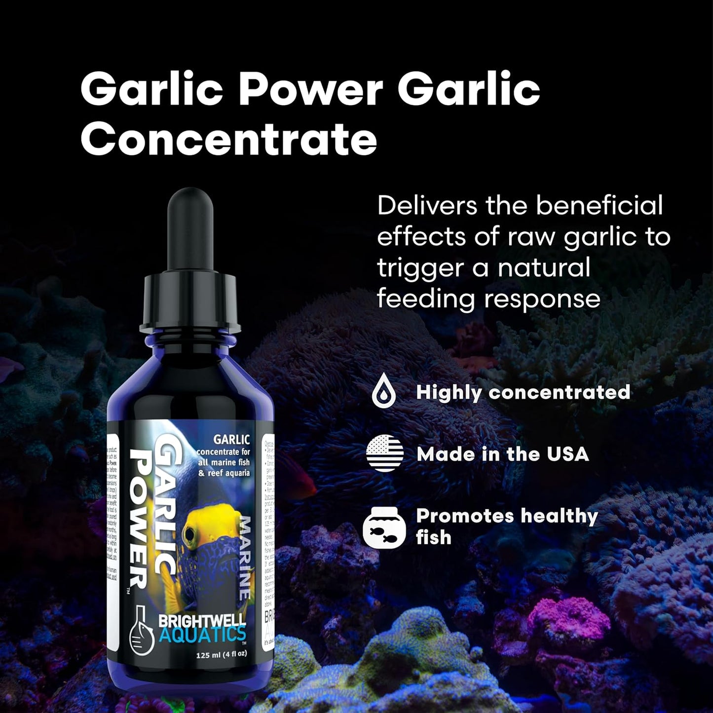 Brightwell Aquatics Garlic Power – Concentrated Garlic Supplement – 30 ml