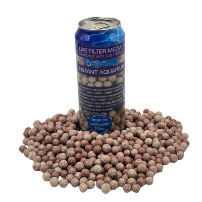 Aqua Natural Live Filter Media Biospheres Nano, live biological aquarium media