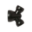 Loc-Line 3/4 inch to 1/2 inch Y reducer fitting, splits one feed into two smaller outlets