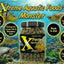 Xtreme Aquatic Foods Monster 9mm sinking pellets banner for large predatory freshwater fish and turtles