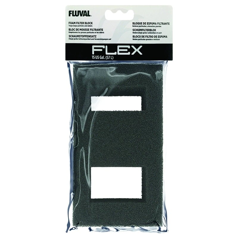 Fluval Foam Filter Block package for the Flex 15 and Flex 32.5 aquariums