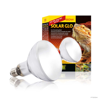 Exo Terra Solar Glo 80W mercury vapor UVB and heat bulb, retail box