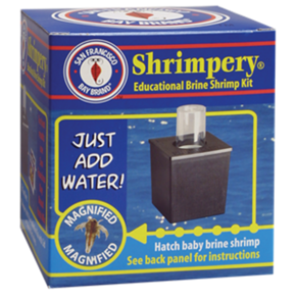 SFBB Shrimpery self-contained brine shrimp hatchery with collection vial
