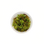 Azolla caroliniana floating fern, top view of the fronds in a portion cup