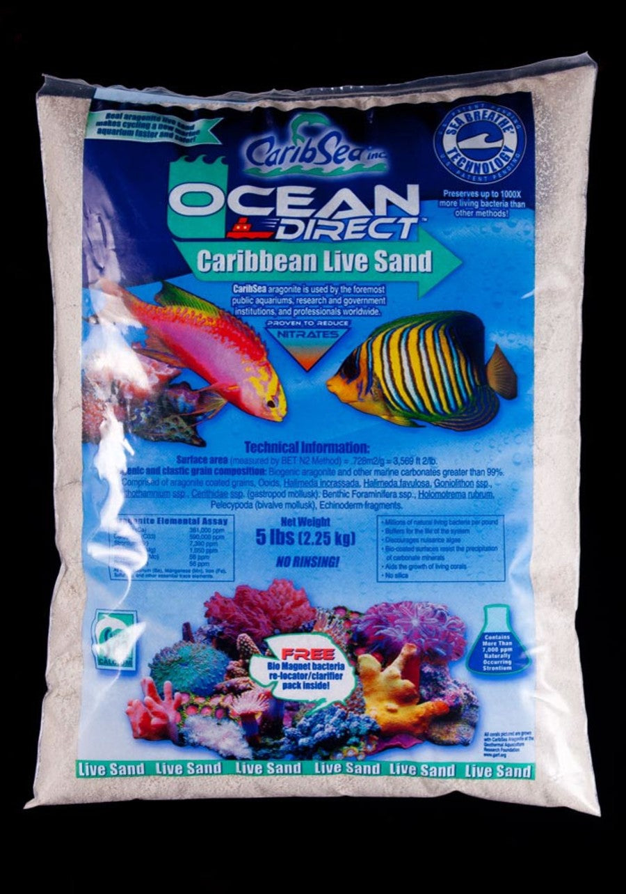 CaribSea Ocean Direct Original Grade live sand bag