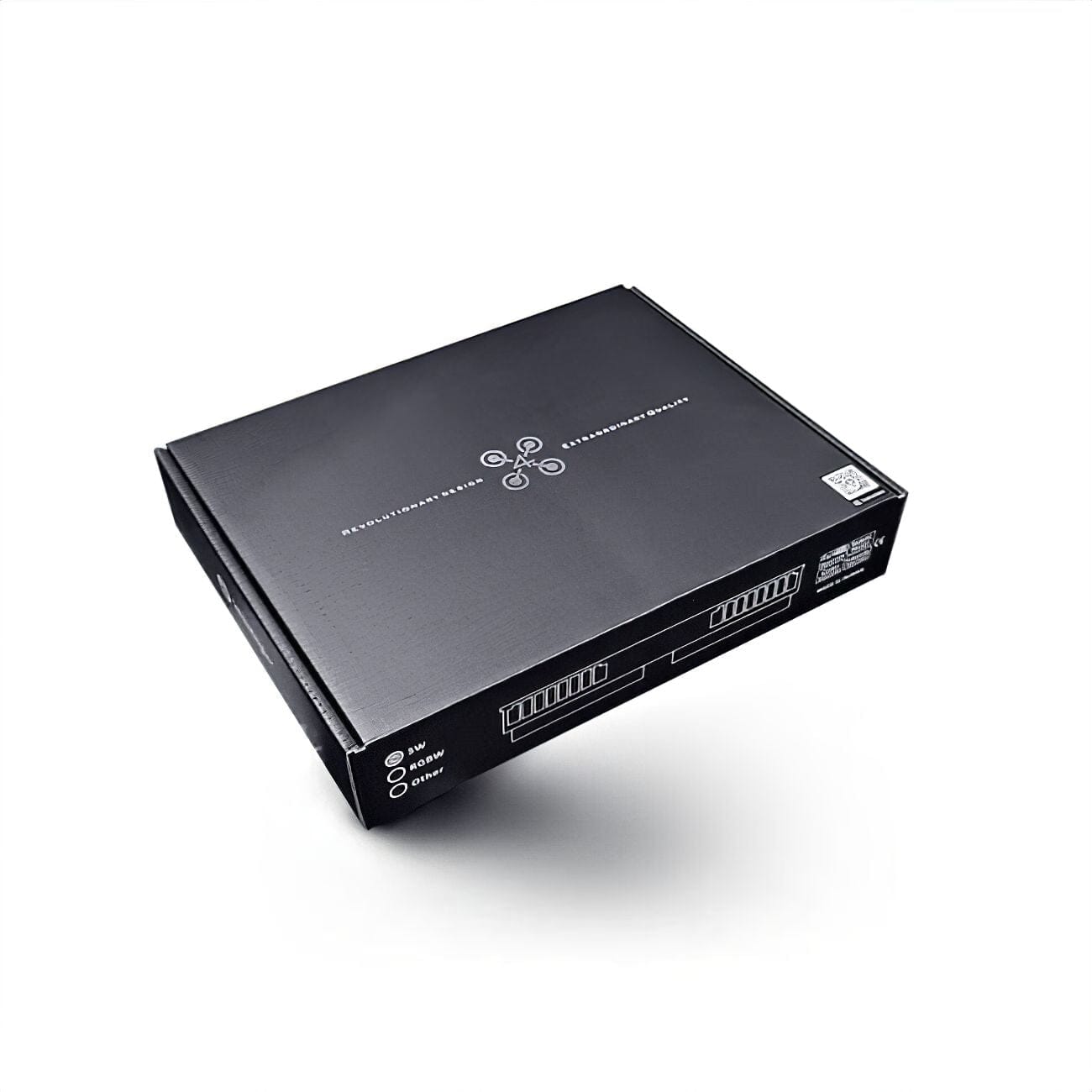Illumagic X4 LED fixture, angled view of the slim black housing