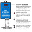 IceCap K3-130INT skimmer controller status screen and button functions guide