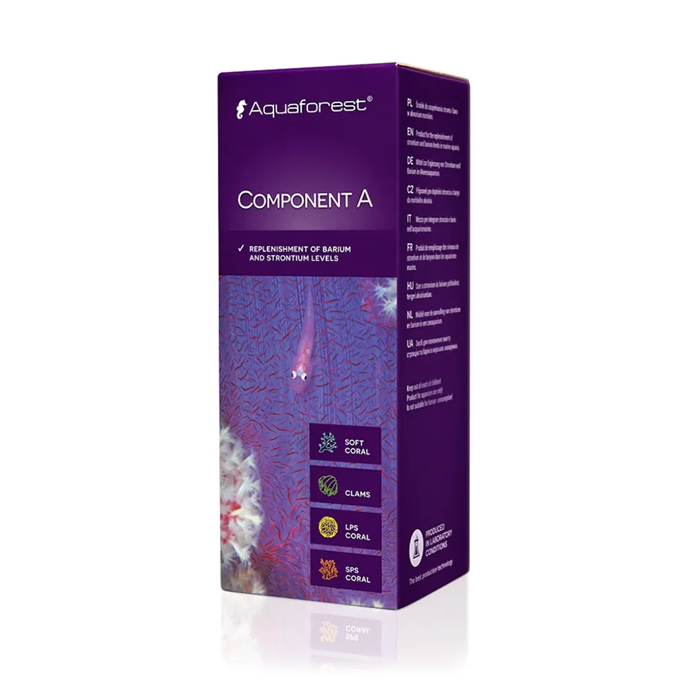Aquaforest Component A 250mL box - reef strontium and barium trace element supplement