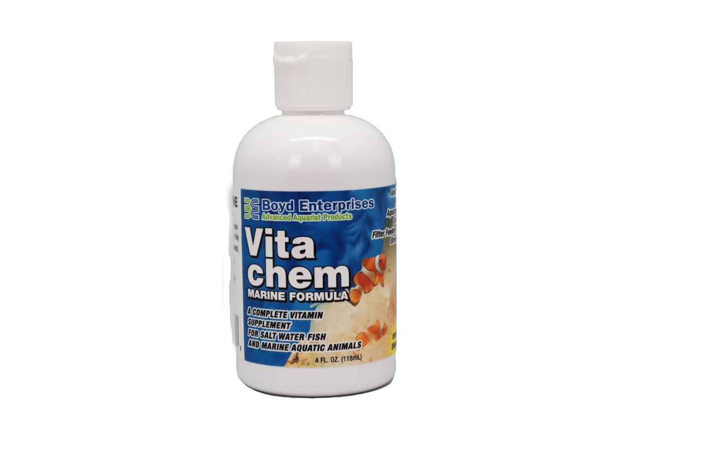 Boyd Vitachem Marine liquid multivitamin for saltwater fish