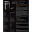 TECO TK chiller specification sheet with dimensions, flow rates, horsepower, and features