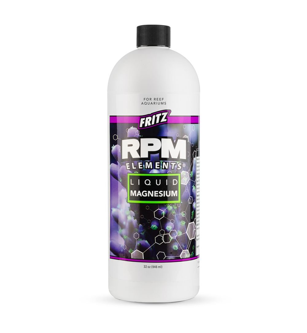 Fritz RPM Liquid PT 3 Magnesium - 32 oz bottle for reef aquarium Mg supplement