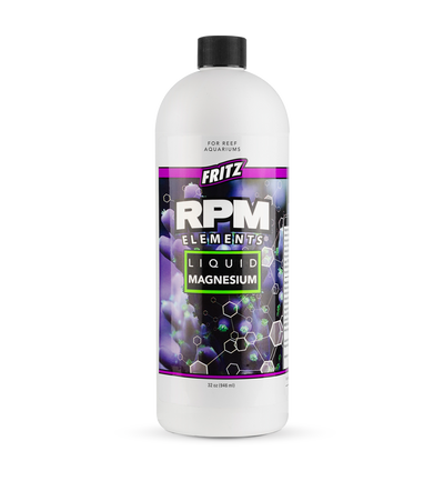Fritz RPM Liquid PT 3 Magnesium - 32 oz bottle for reef aquarium Mg supplement