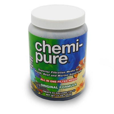 Chemi-pure 10 oz original formula filter media jar, treats 50 gallons