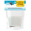 Eva Aquatics ceramic frag tile 5-pack bag, white square 3 inch coral propagation tiles