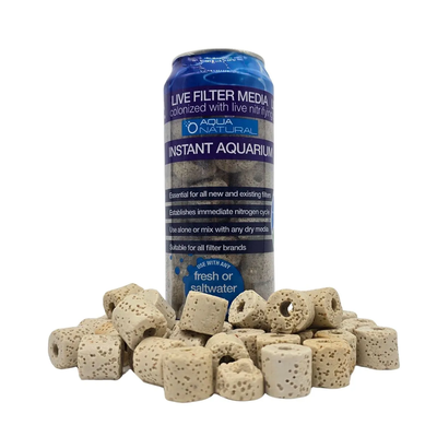 Aqua Natural Live Filter Media Ceramic Rings, live biological ceramic ring media
