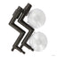 Two Exo Terra Monsoon misting nozzles with suction-cup mounts, out of the package