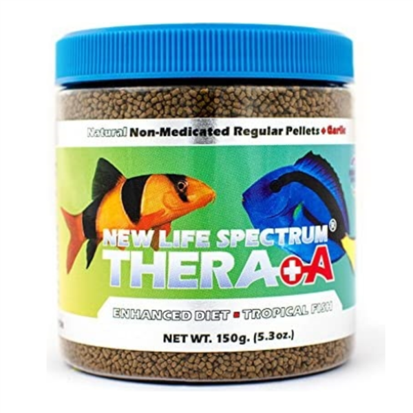 New Life Spectrum Thera+A regular pellet jar for tropical fish, 150g