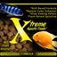Xtreme Cichlid PeeWee krill based formula and natural color enhancer graphic, made in USA