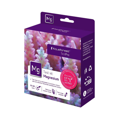Aquaforest AF Magnesium Test Kit — reef Mg test kit packaging for saltwater aquariums