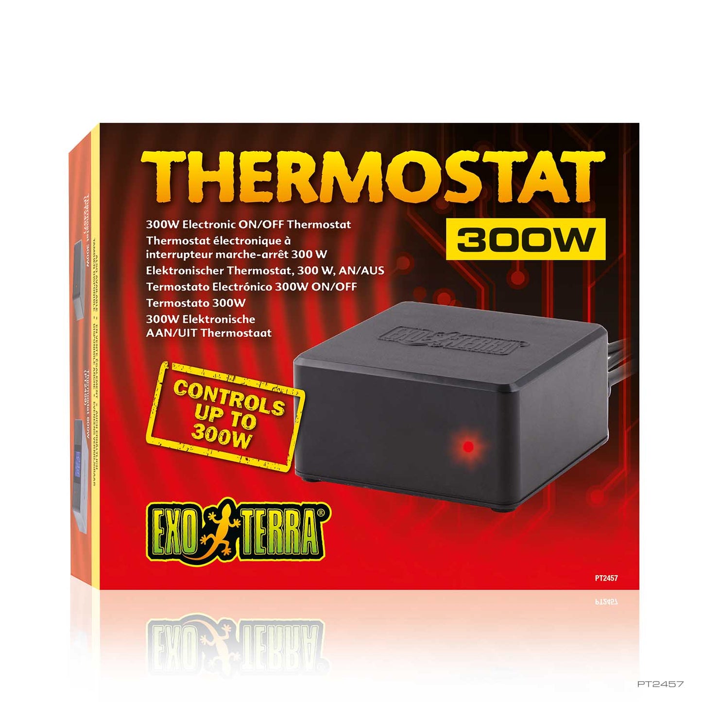 Exo Terra Thermostat 300W reptile terrarium temperature controller in retail box