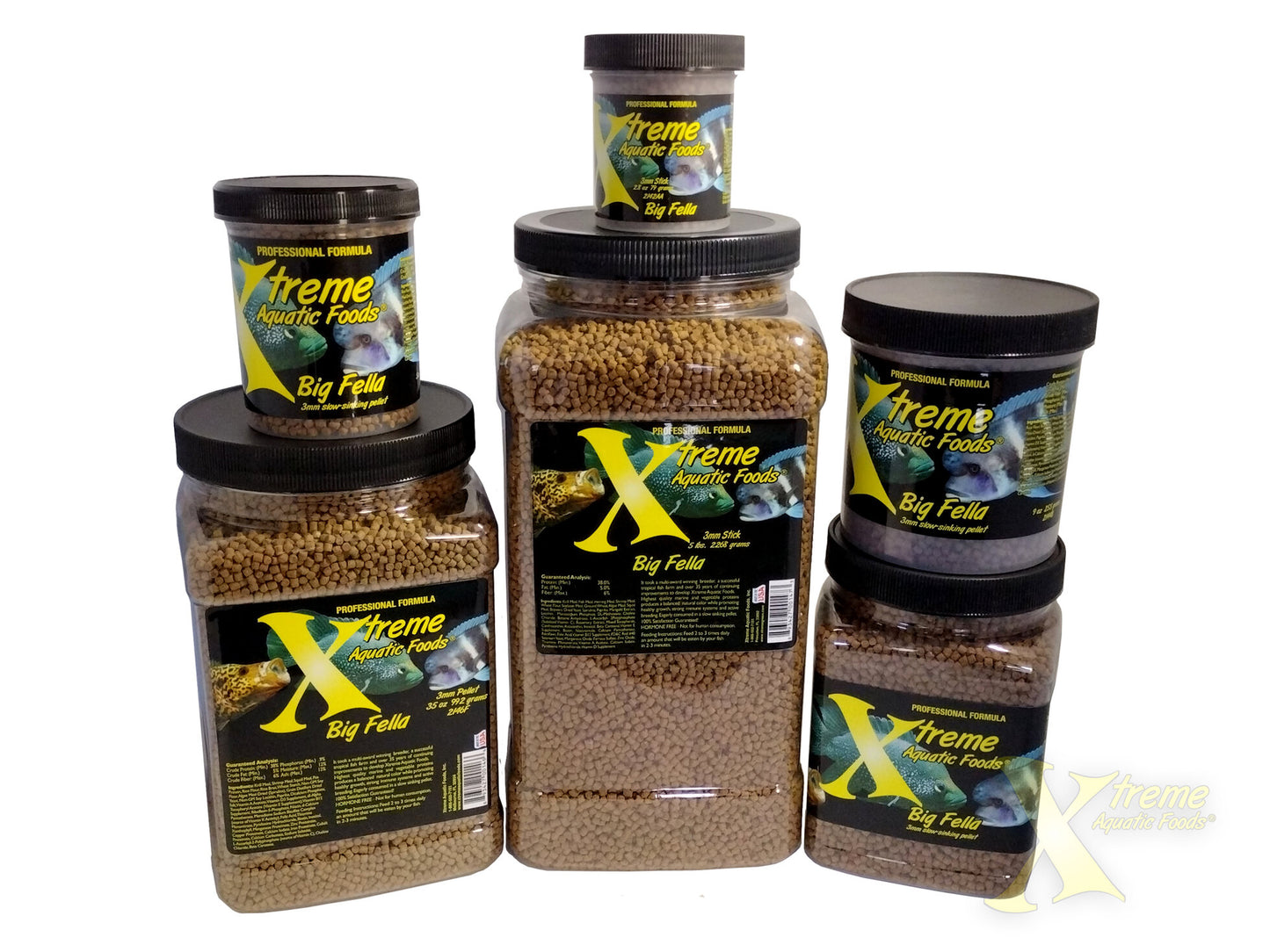Xtreme Big Fella 3mm Slow-Sinking Pellet