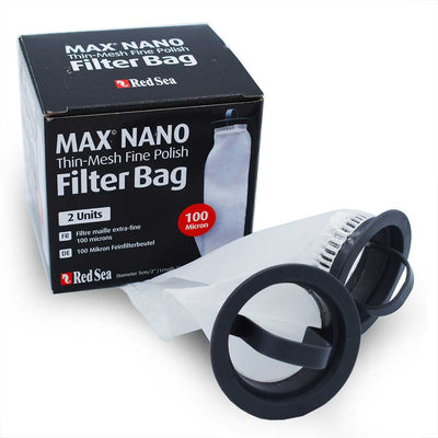 Red Sea Max Nano 100 Micron Thin Mesh Filter Sock (2 Units)